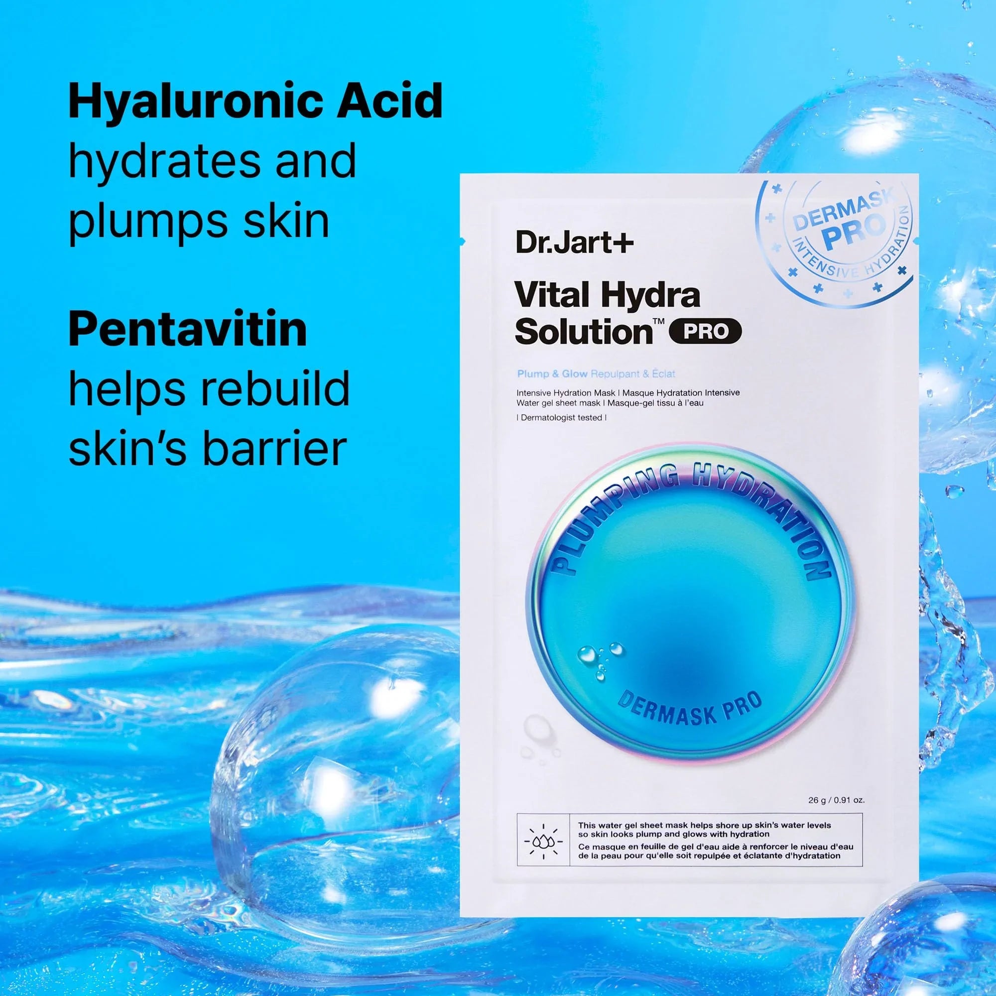 Dr.Jart Dermask Vital Hydra Solution Pro 1Pc