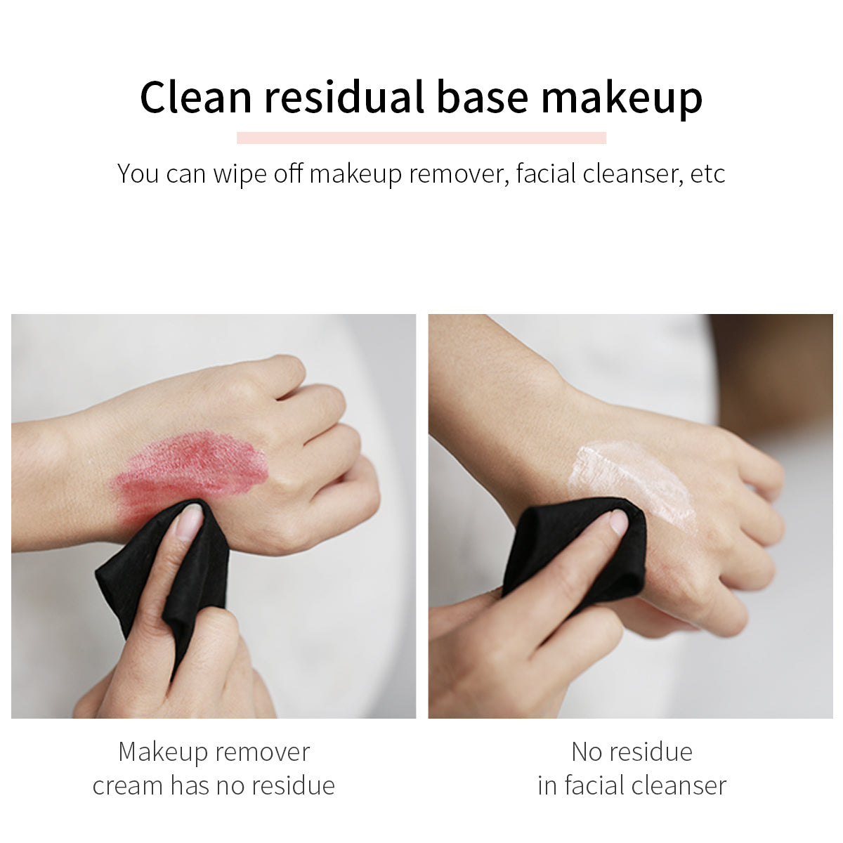 DAMAH Dark Magic Disposable Facial Towel Charcoal 170g 50Pcs