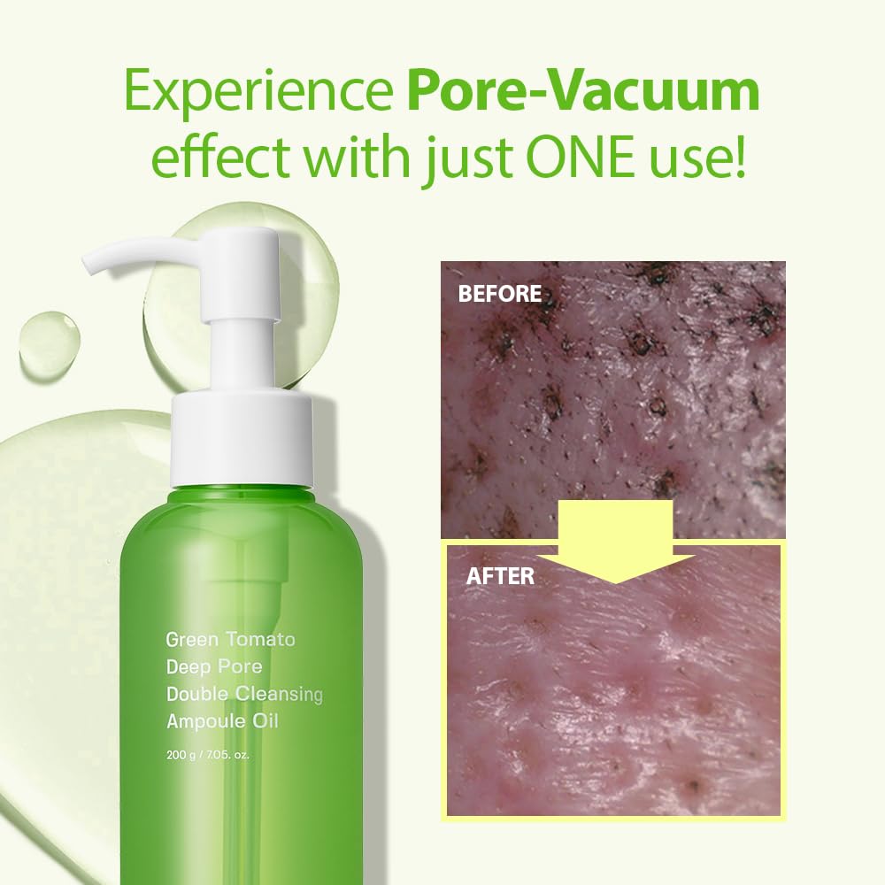 Sungboon Editor Green Tomato Double Cleansing Ampoule Oil 200g