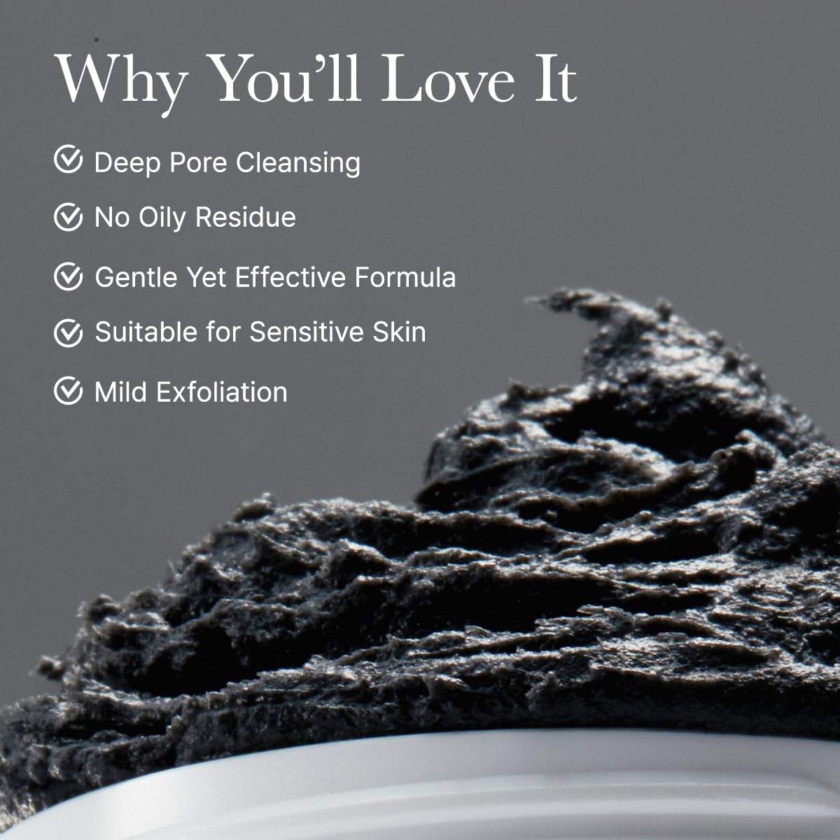 Arencia Black Tea Rice Mochi Cleanser 120g