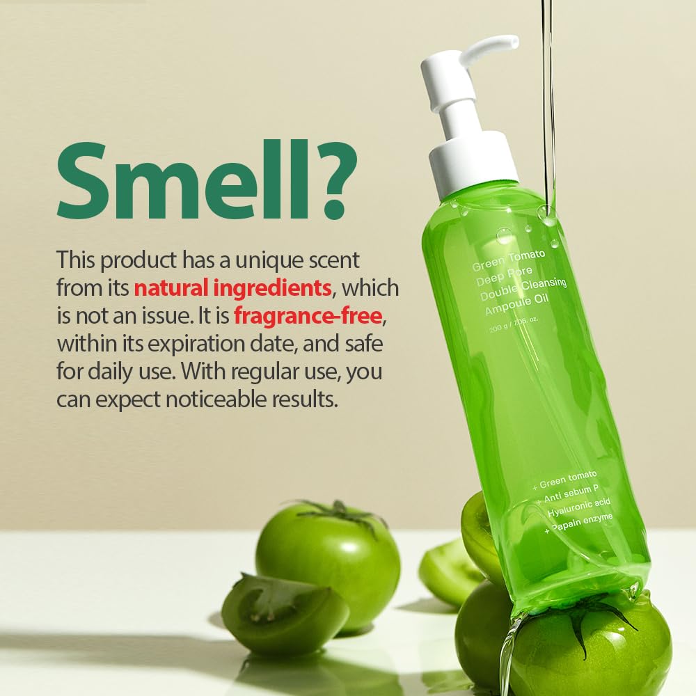Sungboon Editor Green Tomato Double Cleansing Ampoule Oil 200g