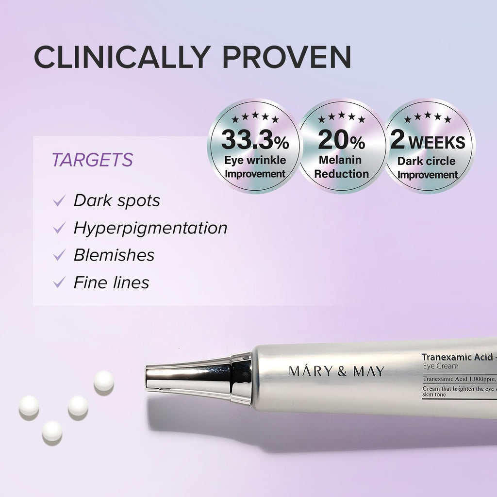 Mary&May Tranexamic Acid+ Glutathione Eye Cream 30ml