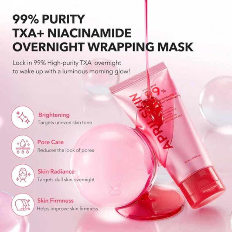 April Skin Txa Niacinamide 99 Night Wrapping Mask 80ml