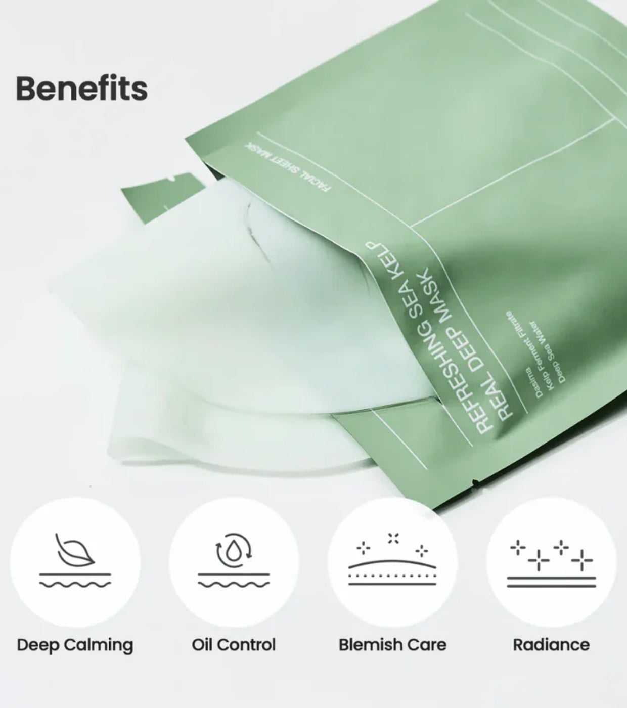 Biodance Refreshing Sea Kelp Real Deep Mask 1Pcs