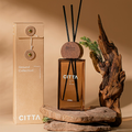 Citta West Moss Earth Tall Square Bottle Reed Diffuser 150ml