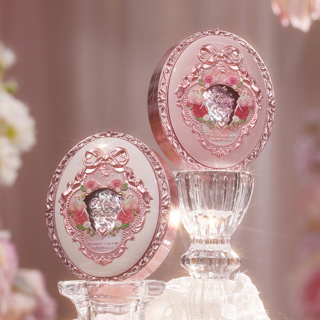 Flower Knows Midsummer Fairytales Collection Velvet Embossed Blush
