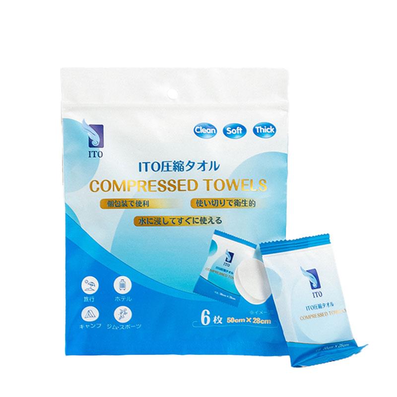 ITO Disposable Compressed Towel 6 Sheets