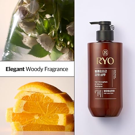 Ryo Black Cloud Volume & Hair Strengthening Shampoo 480ml
