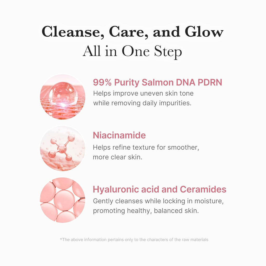 Medicube PDRN Pink Niacineamide Whip Cleanser