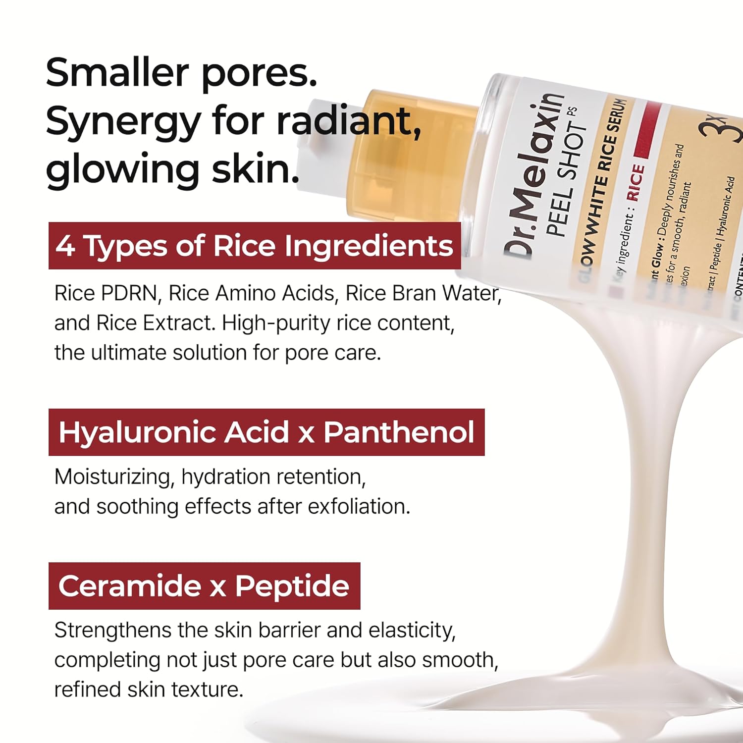 Dr.Melaxin Peel Shot  Rice Serum 30ml