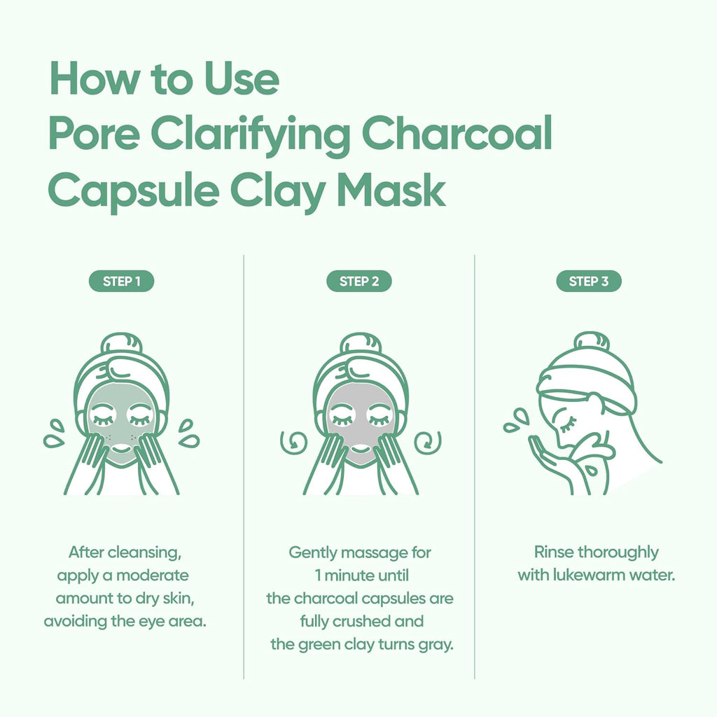 Banila Co Clean It Zero Charcoal Capsule Pore Clay Mask 100g