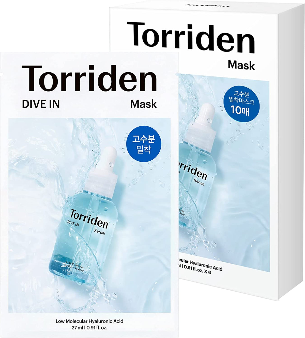 Torriden Dive-In Low Molecule Hyaluronic Acid Mask Pack 1pc