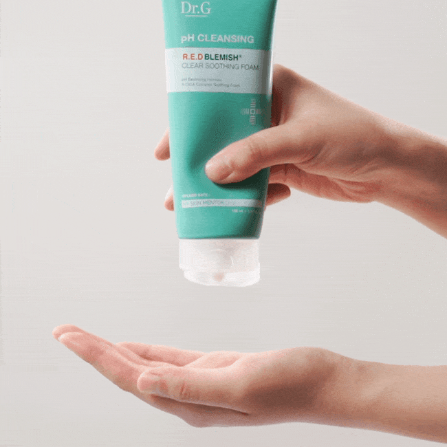 Dr.G PH Cleansing R.E.D Blemish Clear Soothing Foam Set (150ml+75ml)