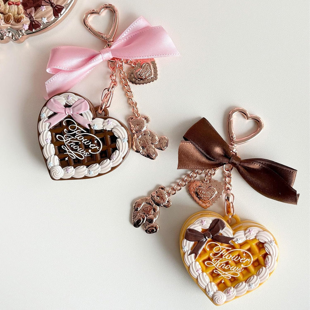 Flower Knows The Sweetie Bear Collection Mini Setting Powder & Charm Set