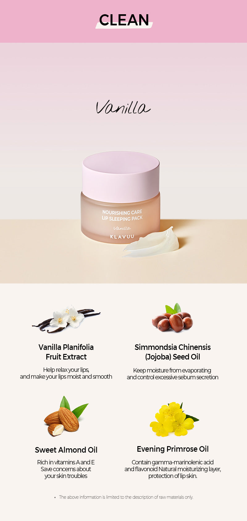 Klavuu Nourishing Care Lip Sleeping Pack 20g