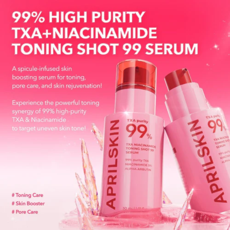 April Skin Txa Niacinamide Toning Shot 99 Serum 30ml