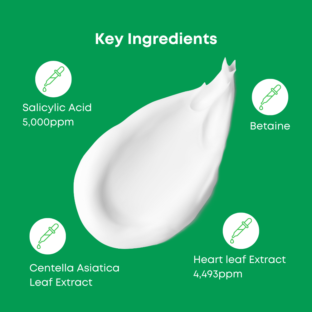 Nineless A-Control Heartleaf & BHA Cleanser 120ml