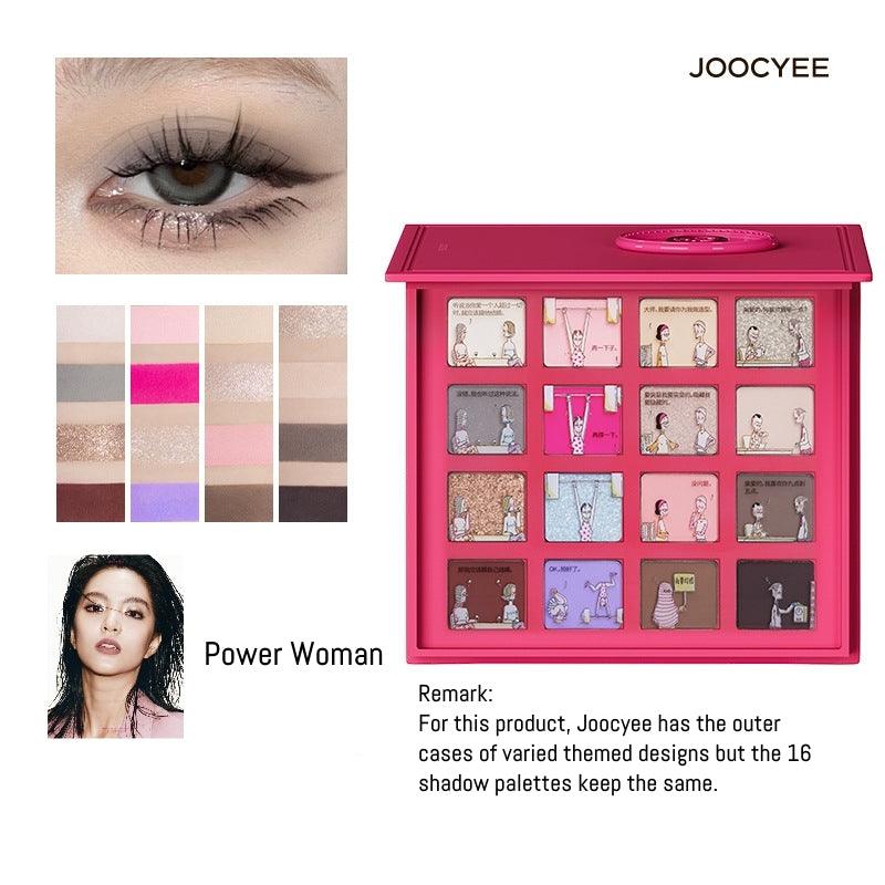 Joocyee Pink Power Eyeshadow Palate 16-colors