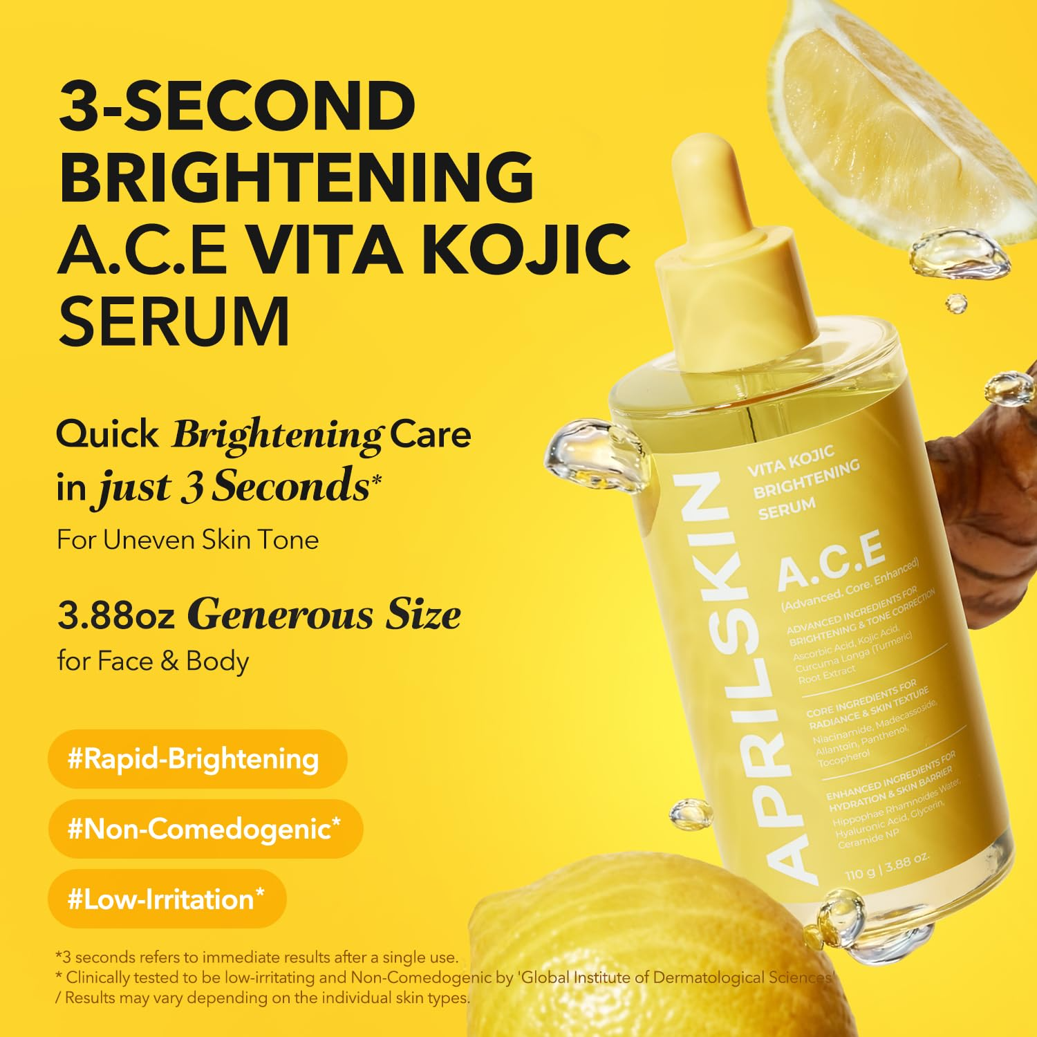 April Skin Ace Vita Kojic Brightening Serum 110g