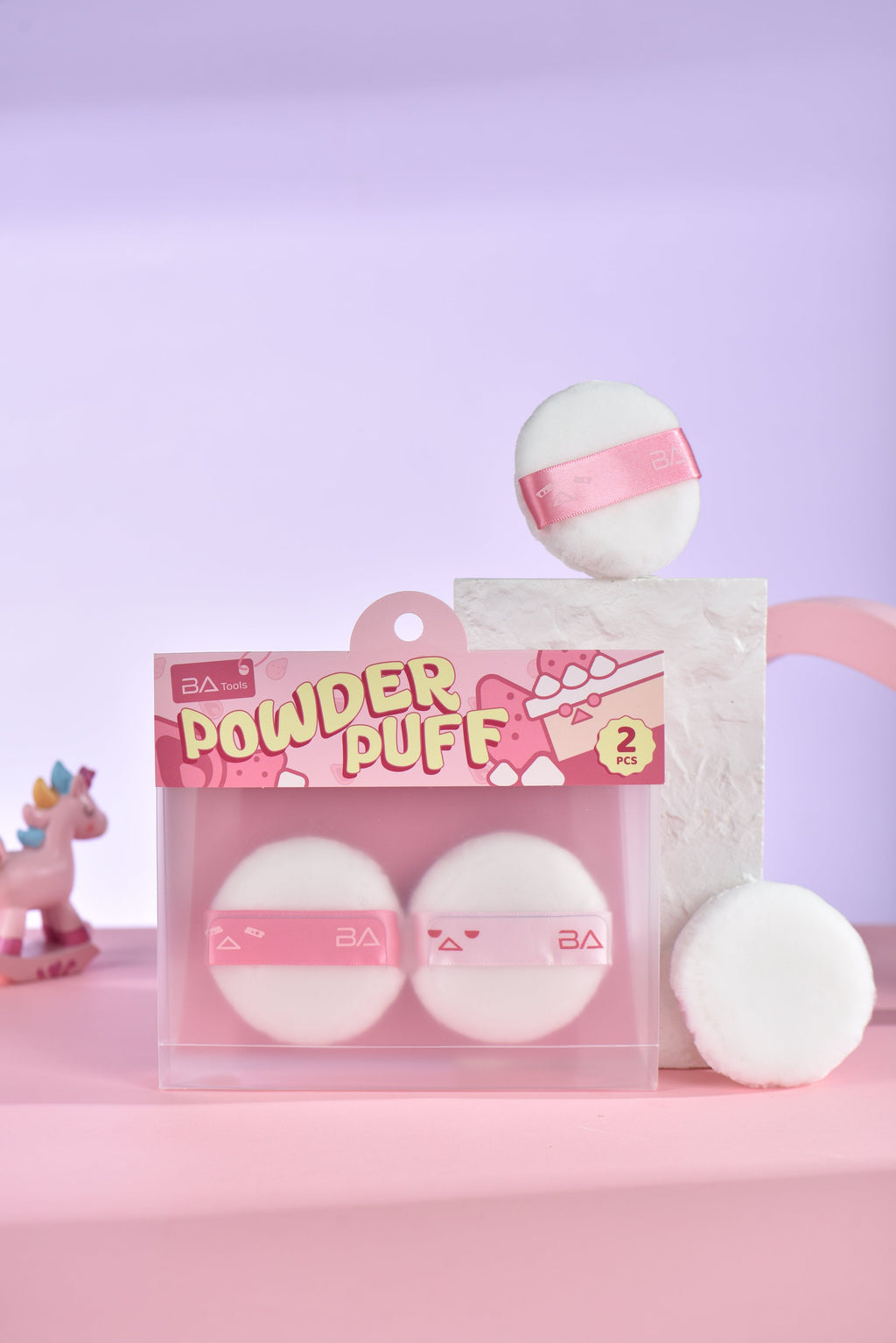 BA Tools Strawberry Cake Velvet Powder Puff