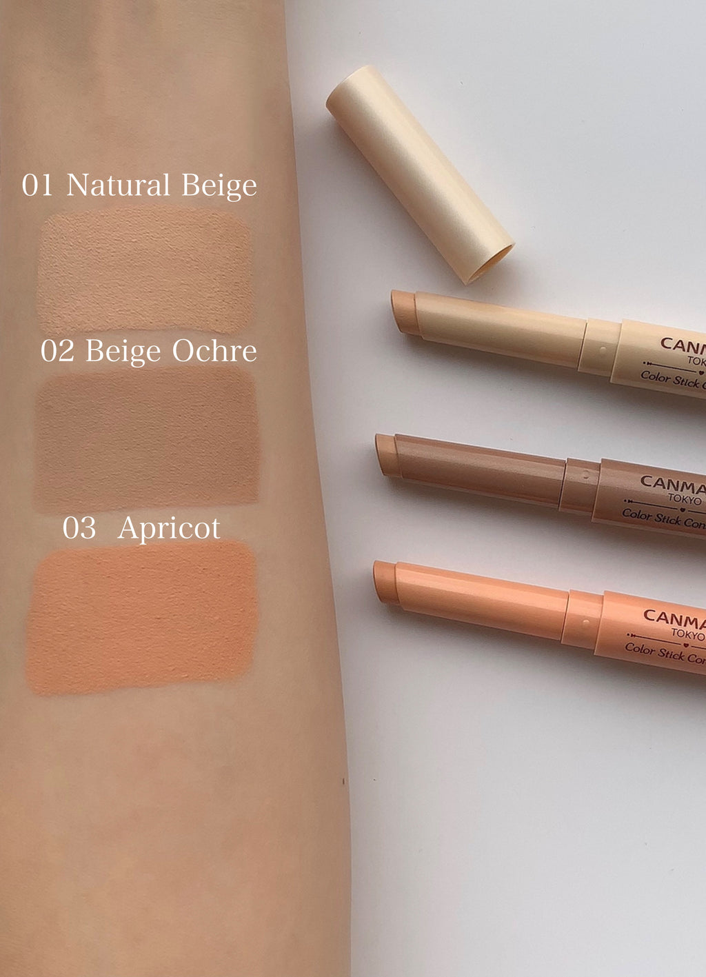 Canmake Color Stick Concealer 01 Nature Beige