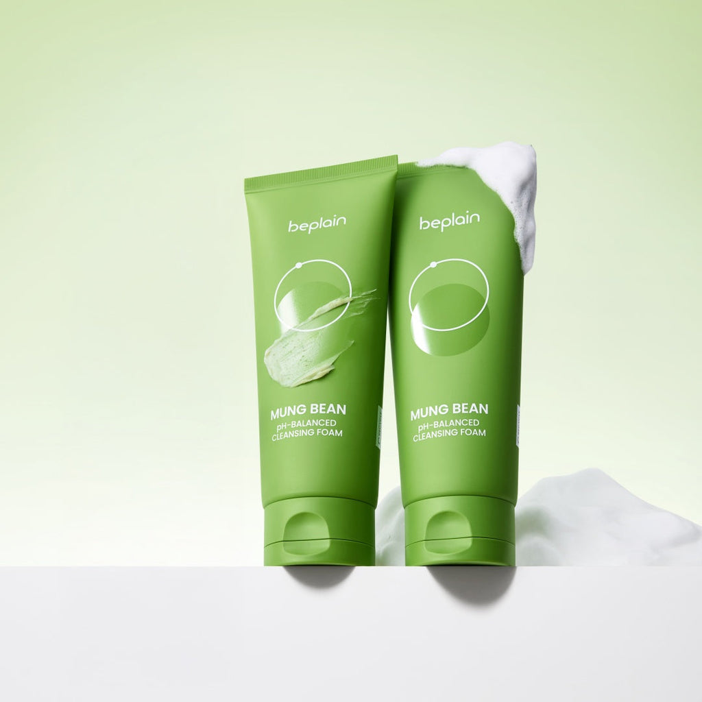 Beplain Mung Bean PH-Balanced Cleansing Foam 160ml