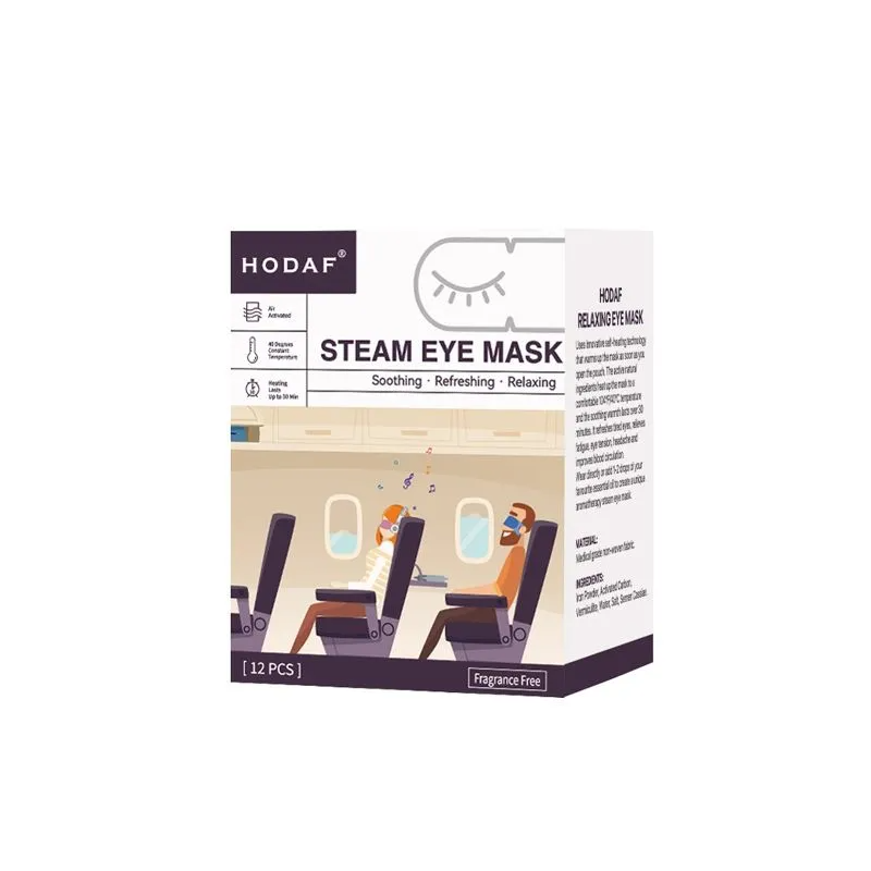Hodaf Steam Eye Mask 12Pcs - Image 2