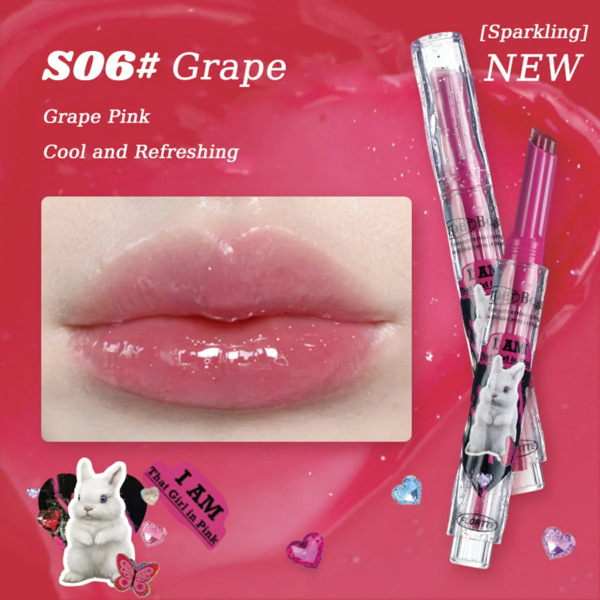 Flortte I Am Super Beauty Jelly Lipstick 1.5g