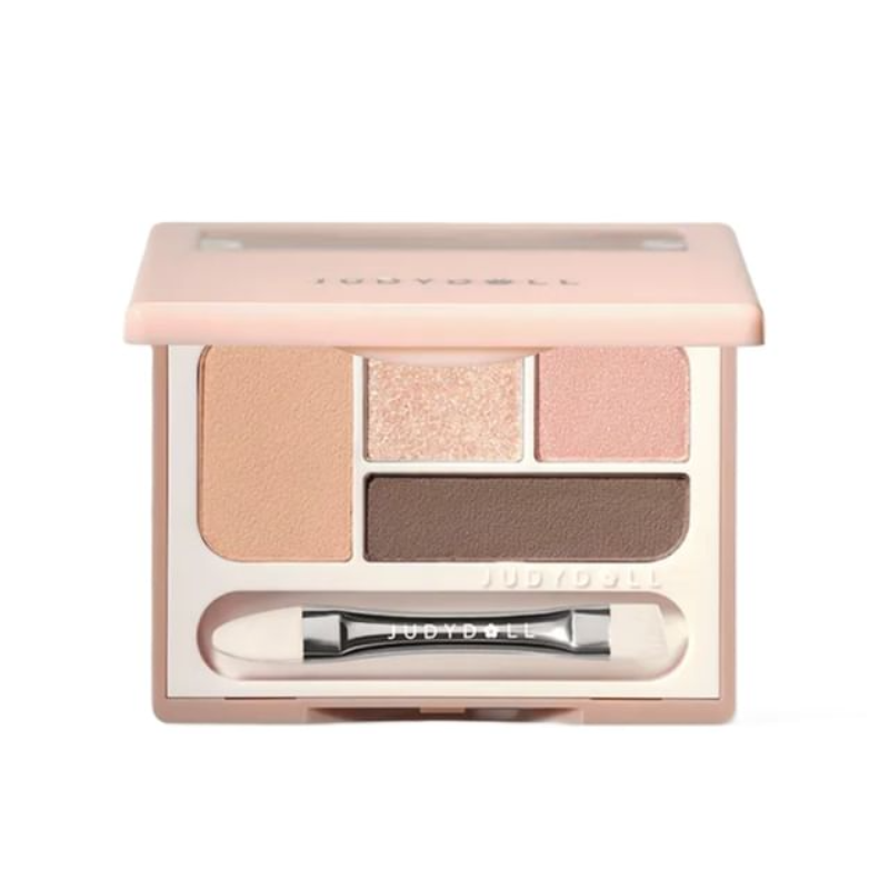 Judydoll  4-Color Lying Silkworm Eyeshadow Palette