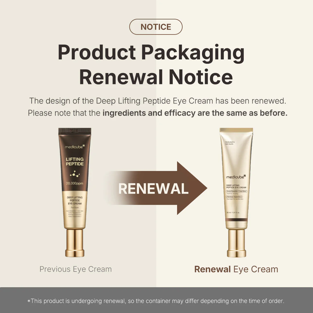 Medicube Deep Lifting Peptide Eyecream For Face 30ml