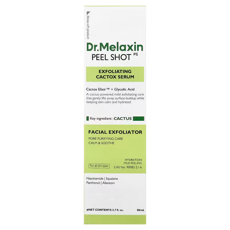 Dr.Melaxin Peel Shot Exfoliating Cactox Serum 80ml