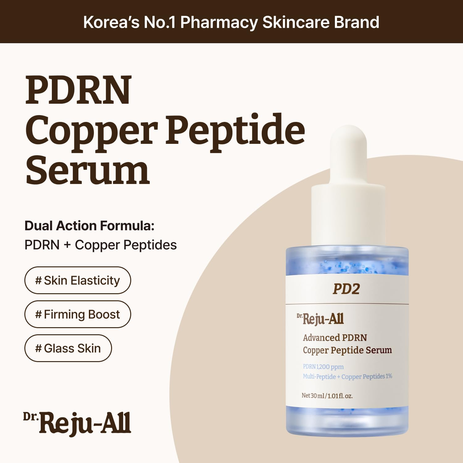 Dr.Reju-All Advanced PDRN Copper Peptide Serum 30ml