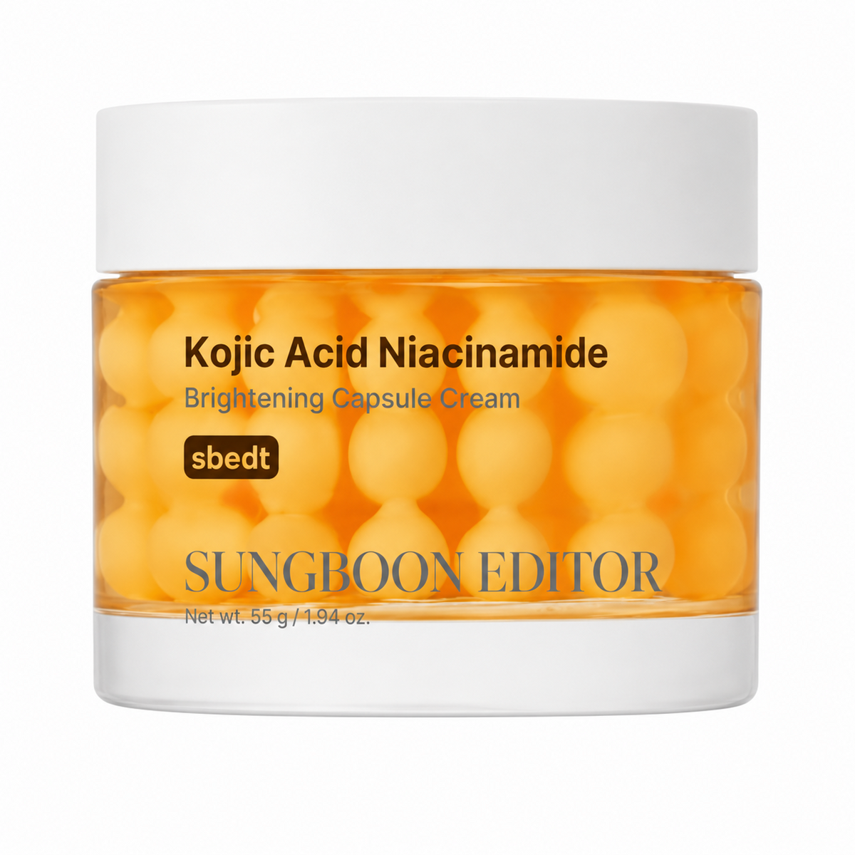 Sungboon Editor Kojic Acid Niacinamide Brightening Capsule Cream 50ml