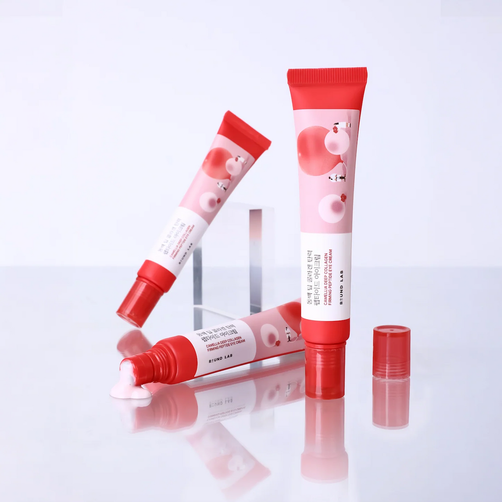 Round Lab Camellia Deep Collagen Firming Peptide  Eye Cream 30ml