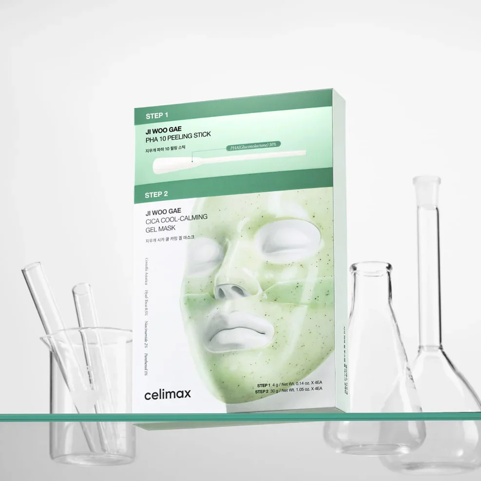 Celimax Ji Woo Gae Cica Pha Peel 2-Step Gel Mask 1ea