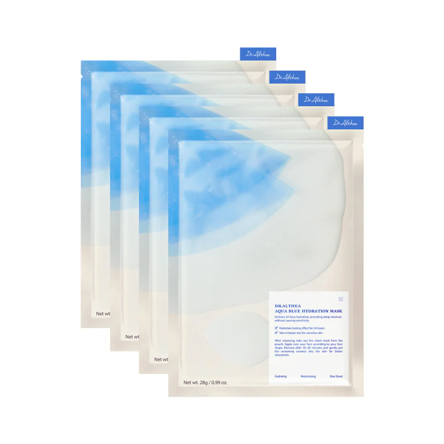 Dr.Althea Aqua Blue Hydration Mask 28g 4pcs