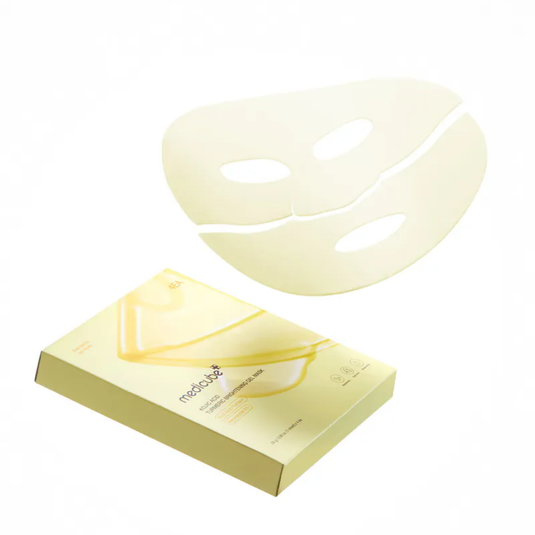Medicube Kojic Acid Turmeric Brightening Gel Mask (4Ea)