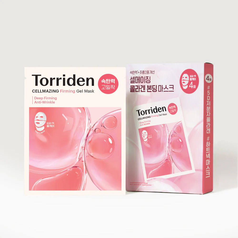 Torriden Cellmazing Firming Gel Mask 4Pcs