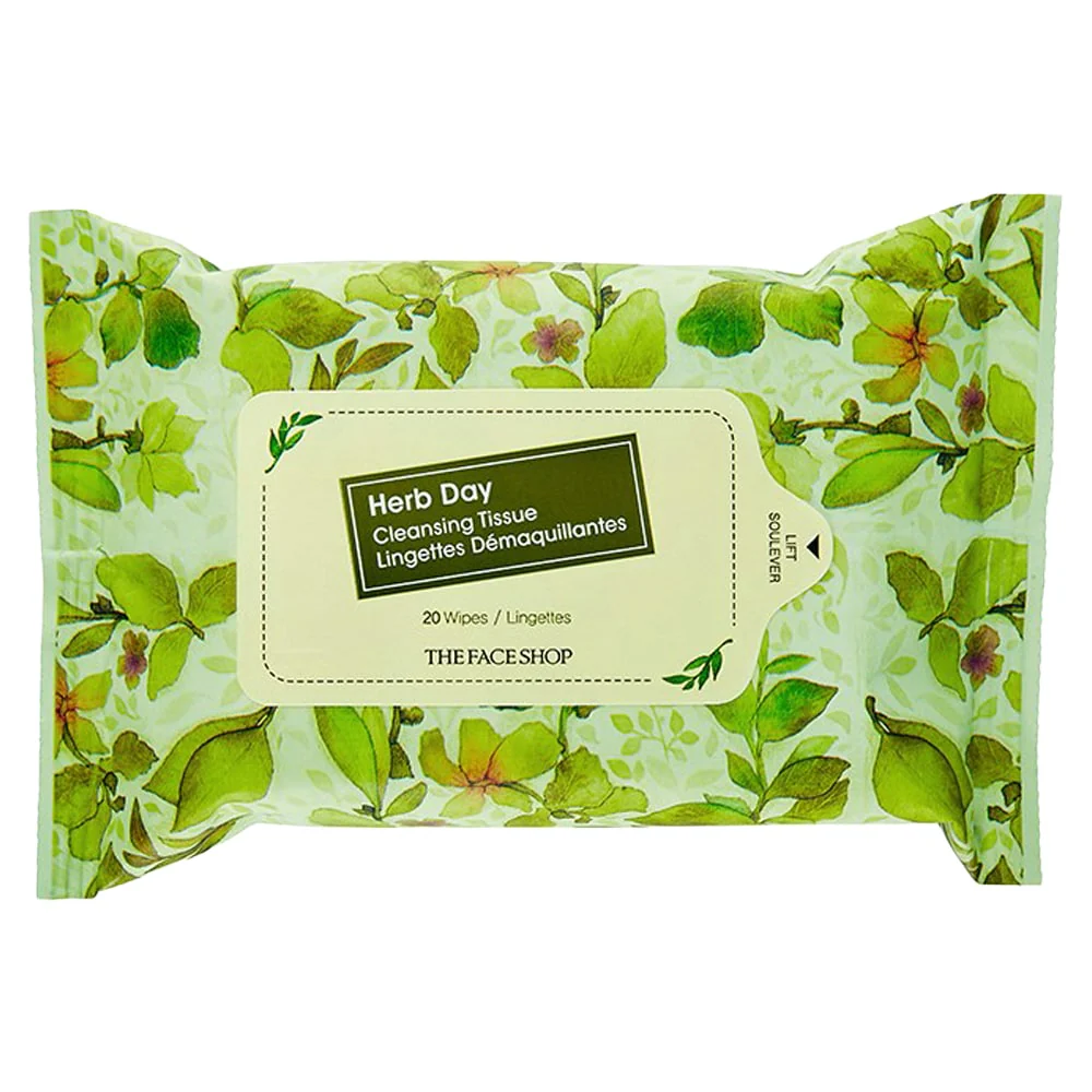 The Face Shop Herb Day Cleansing Tissue