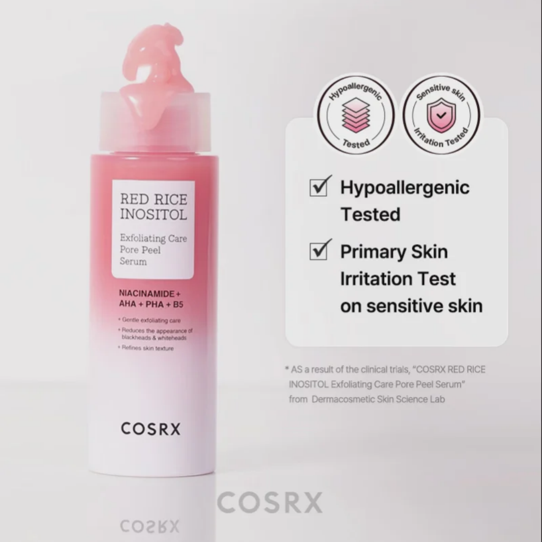 Cosrx Red Rice Inositol Exfoliating Care Pore Peel Serum 80ml