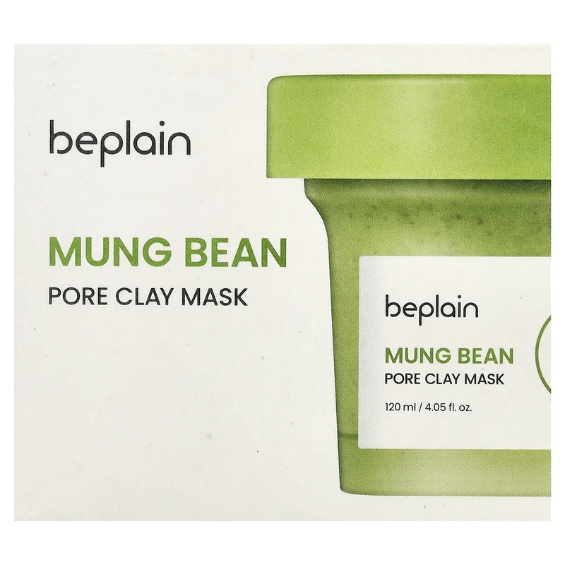 Beplain Mung Bean Pore Clay Mask 120ml - Image 2