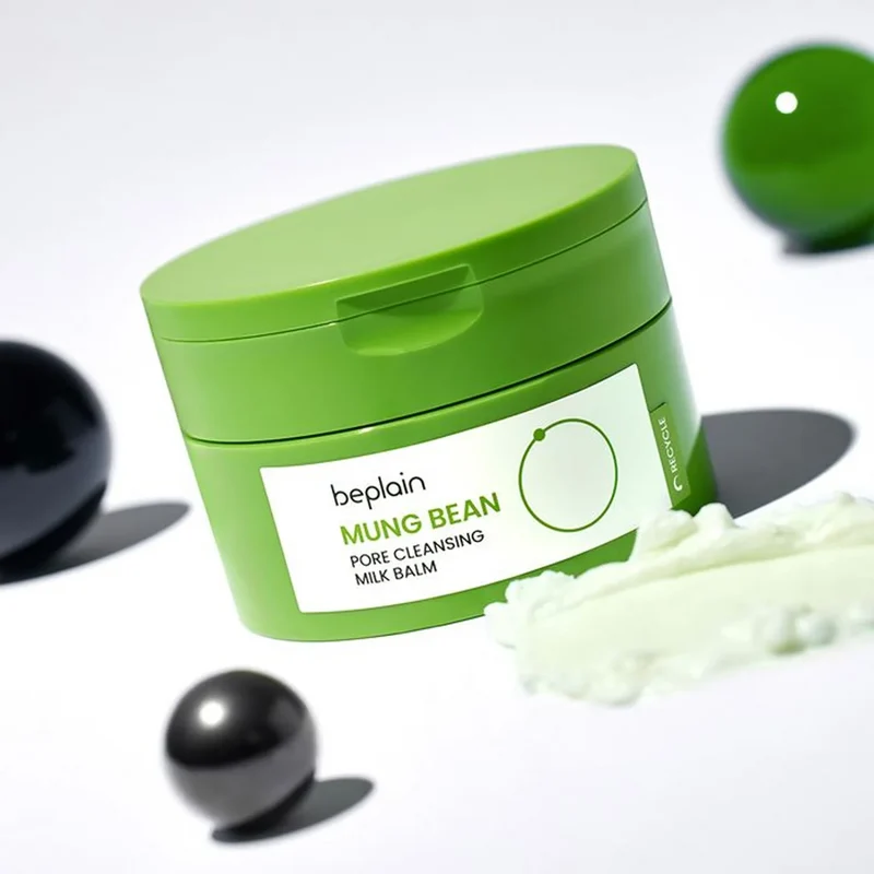 Beplain Mung Bean Pore Cleansing Milk Balm 100ml - Image 2