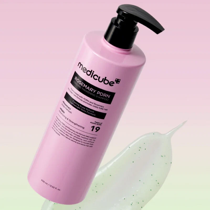 Medicube Rosemary PDRN Cooling Thickening Shampoo 400ml - Image 4