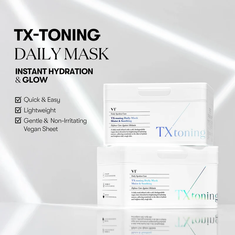 VT Cosmetics TX-toning Daily Mask 30pcs