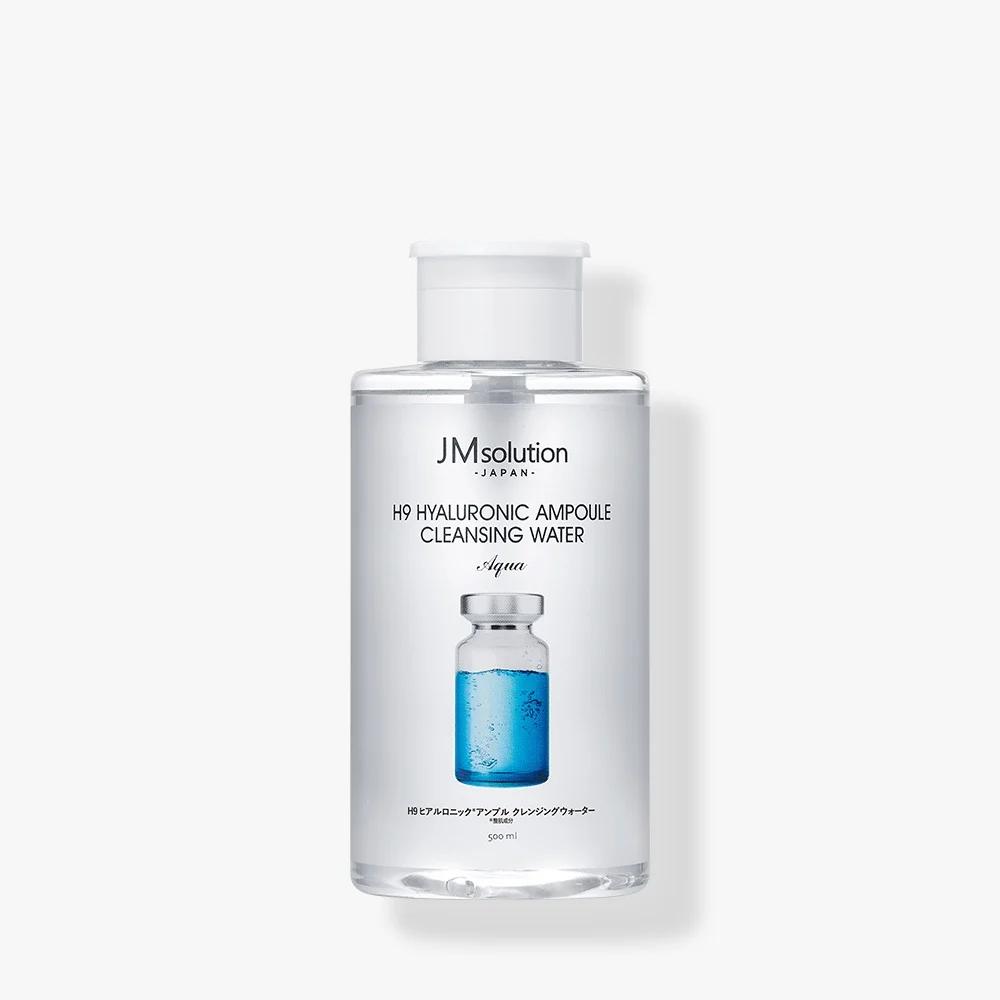 JM Solution H9 Hyaluronic Ampoule Cleansing Water Aqua