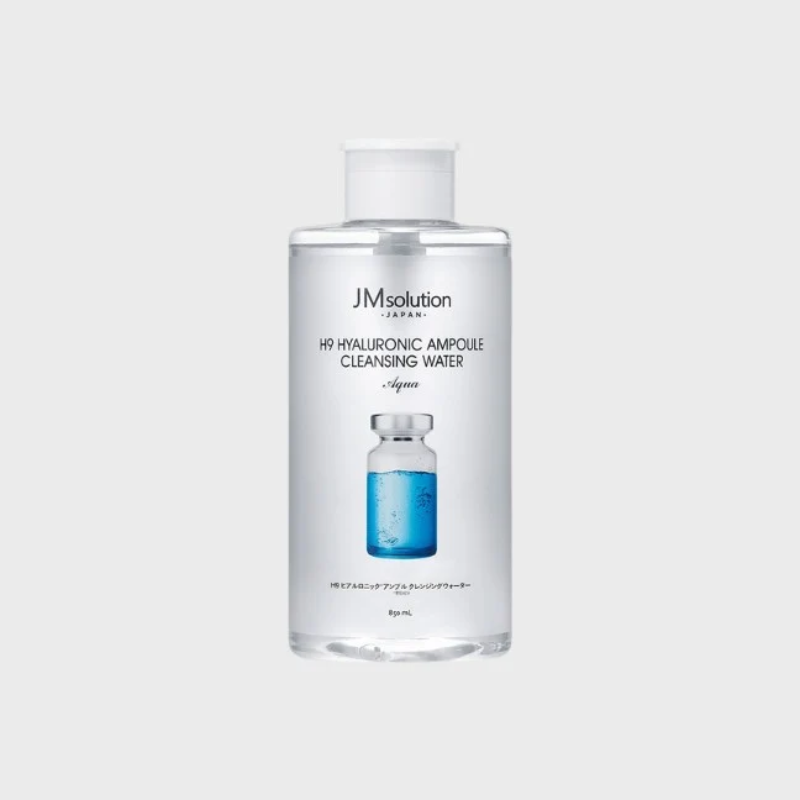 JM Solution H9 Hyaluronic Ampoule Cleansing Water Aqua