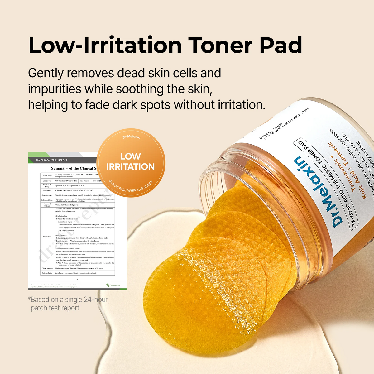 Dr.Melaxin Tx-Kojic Acid Turmeric Toner Pad (70ea) 190ml