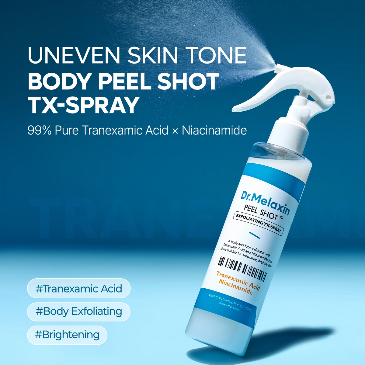 Dr.Melaxin Peel Shot Exfoliating Tx-Spray 200ml