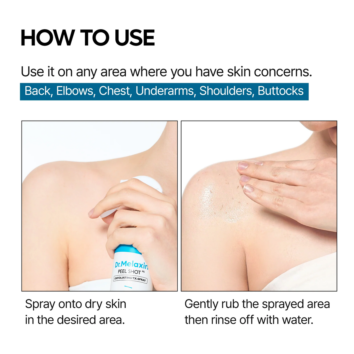 Dr.Melaxin Peel Shot Exfoliating Tx-Spray 200ml