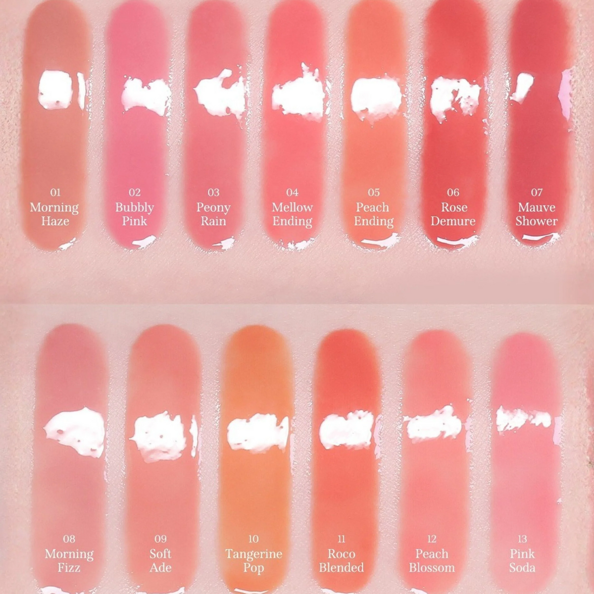 Milktouch Dew Stain Sheer Lip Gloss 4g